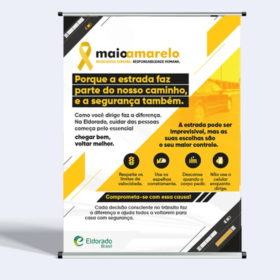 Maio Amarelo - Banner